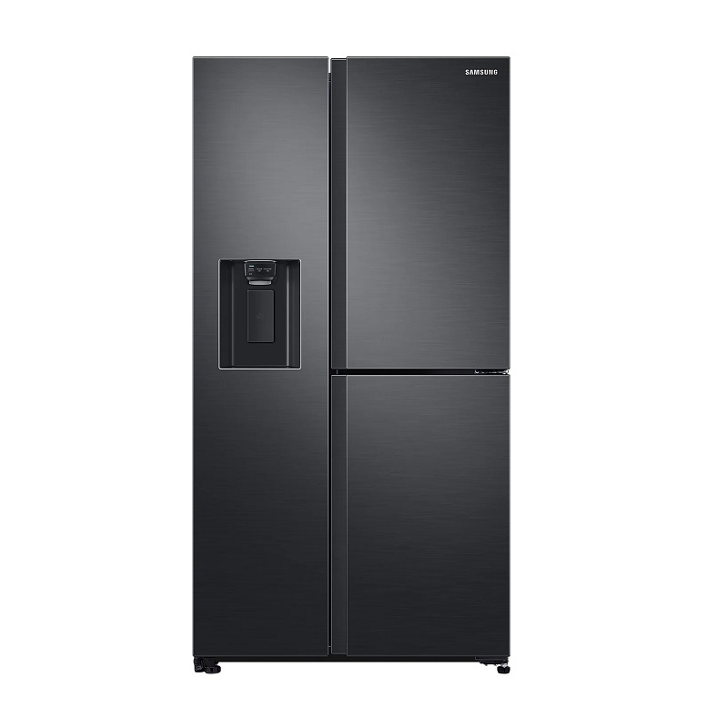 SAMSUNG Refrigerator 3 Doors 21.2 Cu. Ft, 602 Liters, Freezer 7.1CFT Fridge 14.1CFT, Black - RS65R5691B4ZA