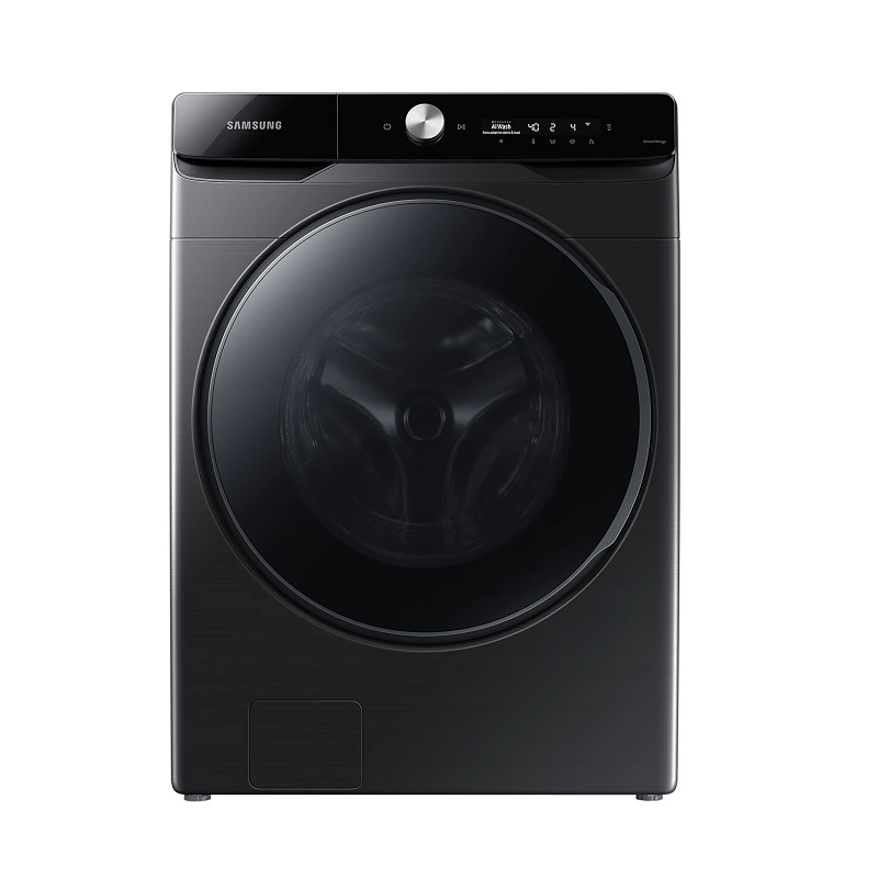 SAMSUNG Washing Machine Front Load 21 Kg, Dryer 75%, 18 Programs, 1100RPM, Black - WF21T6500GVYL