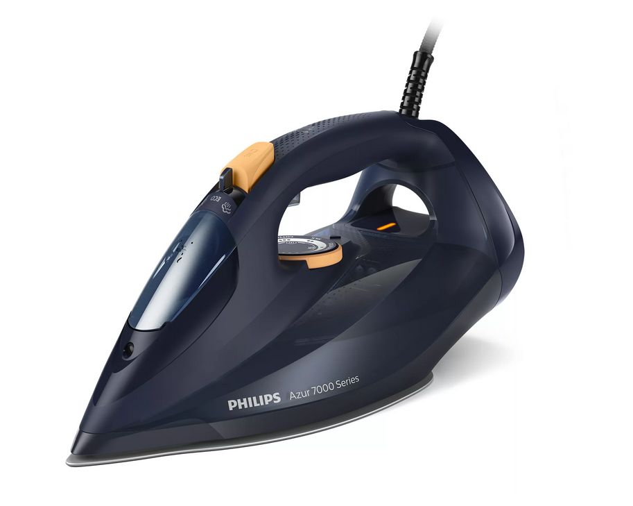 PHILIPS HV Steam Iron Blue/Yellow - DST7060/26