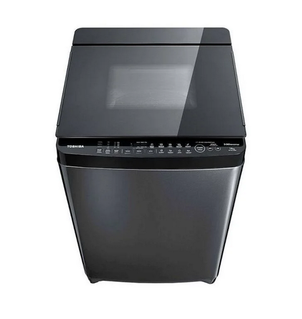  Toshiba Top Load Washing Machine 15kg, Dry 75%, Black - AW-DUK2217WUPBB(SS) 