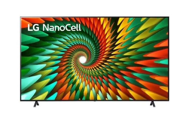 LG LED NanoCell 86inch TV, Smart, α5 AI Processor Gen6 with 4K - 86NANO776RA