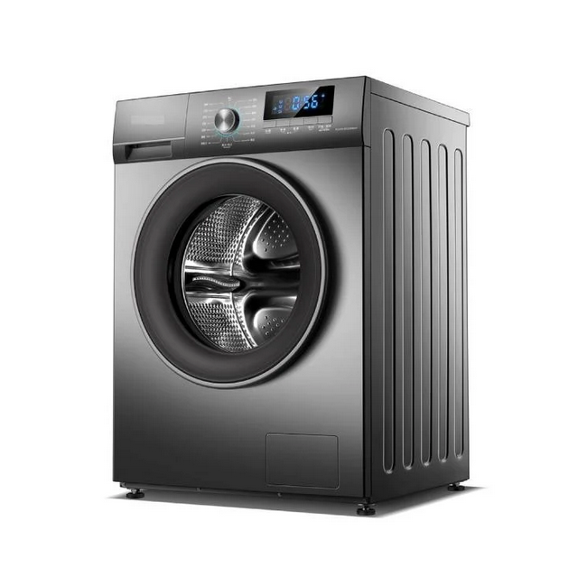 TECHNO BEST Front Loading Washing Machine, 7kg, Dry 75%, Silver, 1400 RPM - BWF-007