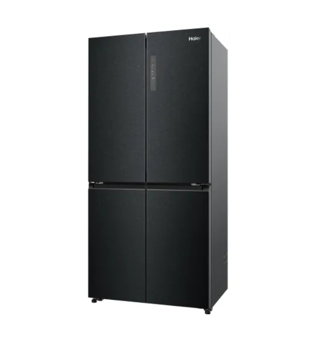 Haier Refrigerator 4-Door, 15.3 CF/433 L, Twin Inverter, Black Stone - HRF-525MB