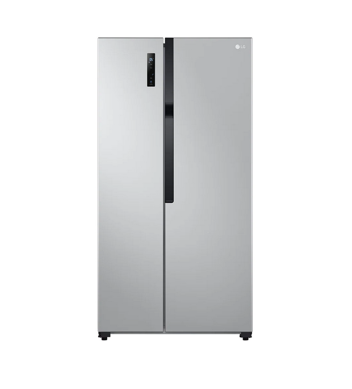 LG Refrigerator Side By Side Sliver, 17.9 Cu.Ft,PCM Color, Smart Inverter Compressor - LS19GBBDI