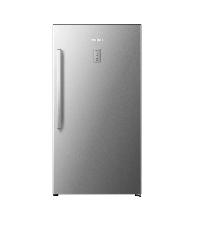 Hisense Upright Freezer 16.8 FT, 476 L, Steel - FV63WNL