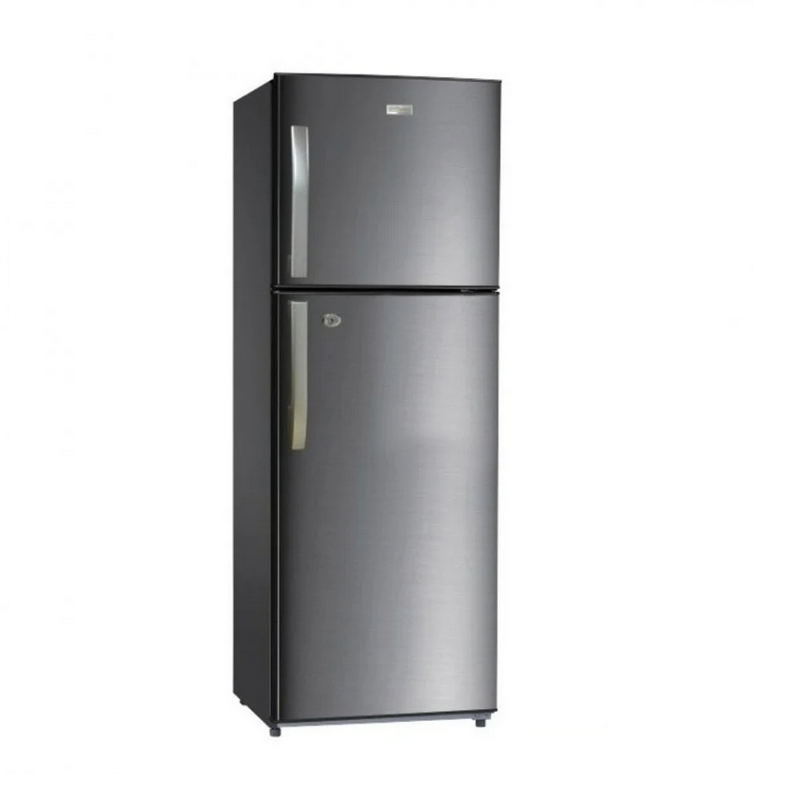 Super General Refrigerator Double Door 479L, 16.9ft, Silver - KSGR610