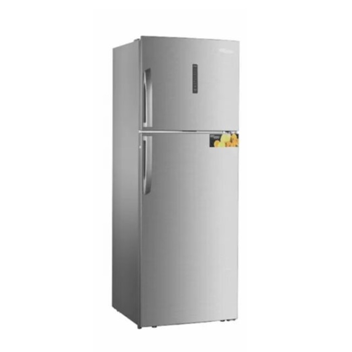 Super General Refrigerator Double Door 527L, 18.6ft, Silver - KSGR710