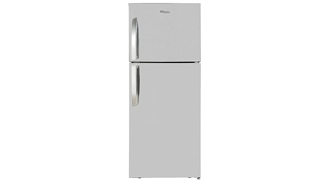 Super General  Refrigerator Two Door 14.90Cu.Ft, 420 Liter, Silver - KSGR510
