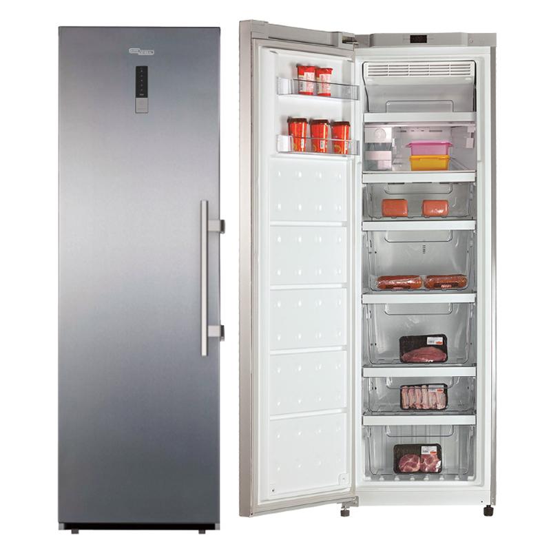 Super General Single Door Upright Freezer 260 L, 9.2 Ft, Silver - KSGUF401NFP