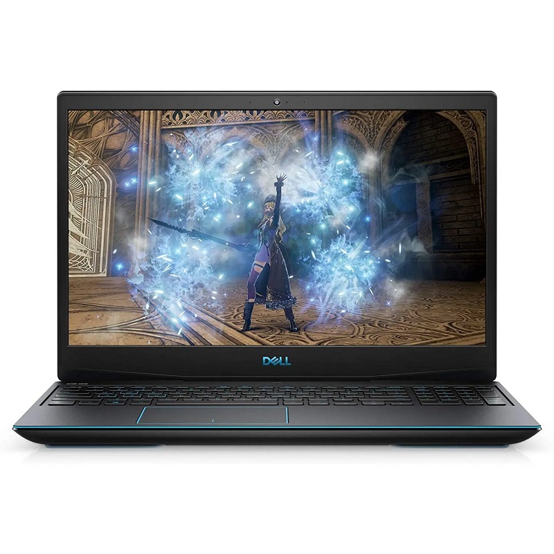 DELL Gaming Intel® Core™ i7-10750H- (2.60GHz up to 5.00GHz-12MB-6Cores), 8GB RAM, 512GB M.2 SSD, NVIDIA (R) GeForce (R) GTX 1650 Ti 4GB GDDR6, DOS, 15.6 Inch FHD, Black Palmrest with Blue - G3 -15