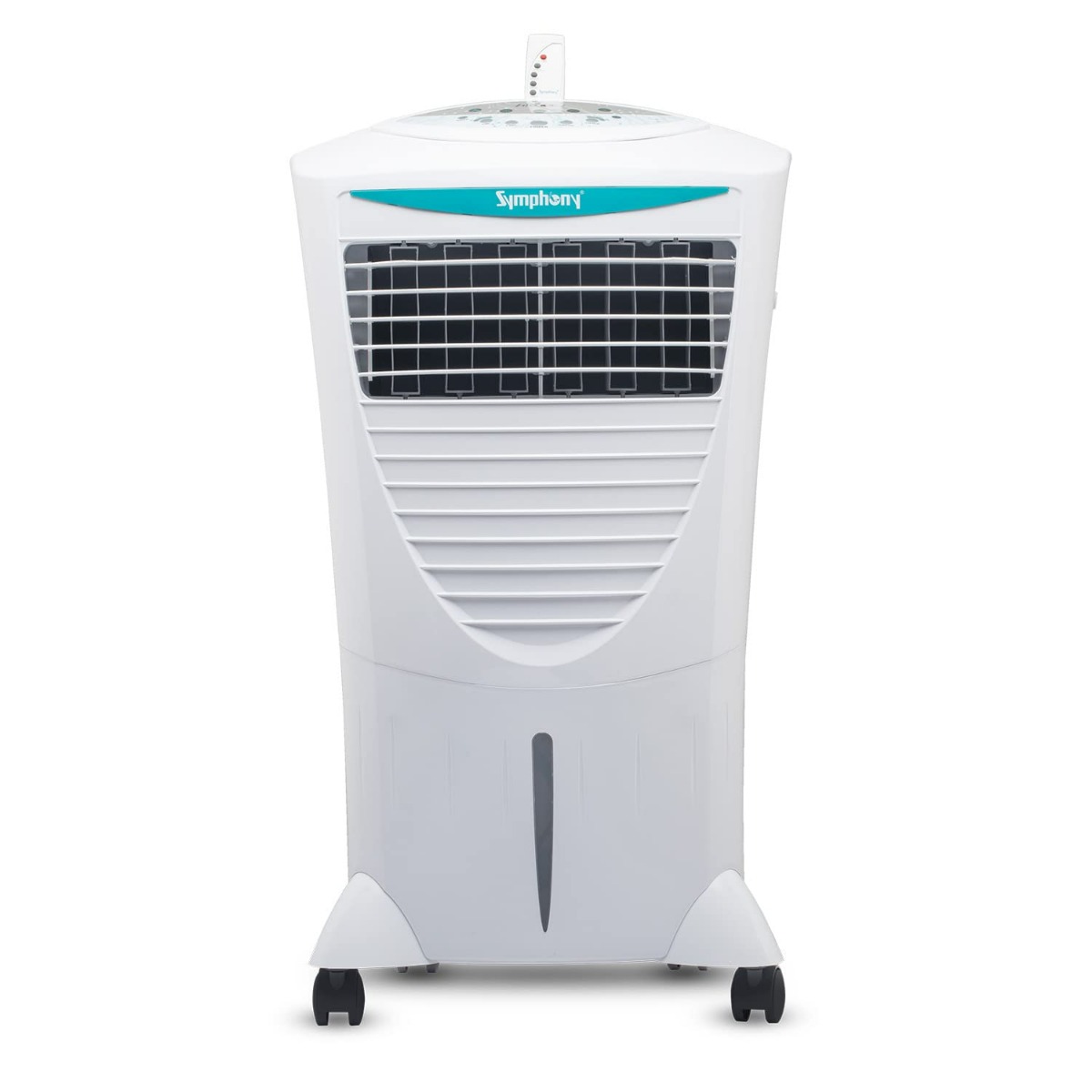 Symphony Hicool i Personal Air Cooler with Remote with Honeycomb Pad, Powerful Blower, i-Pure Technology and Low Power Consumption (31L, White) - HICOOL i