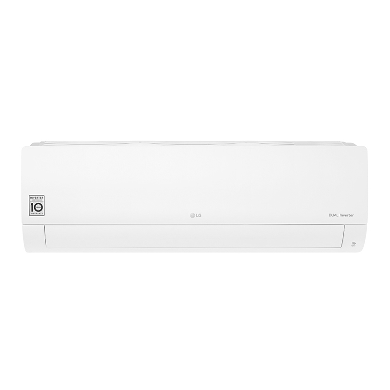 LG Split Air Conditioner Dual Inverter, Smart, 18000 BTU (Max 23500 BTU) Hot/Cool, White -NS182HS