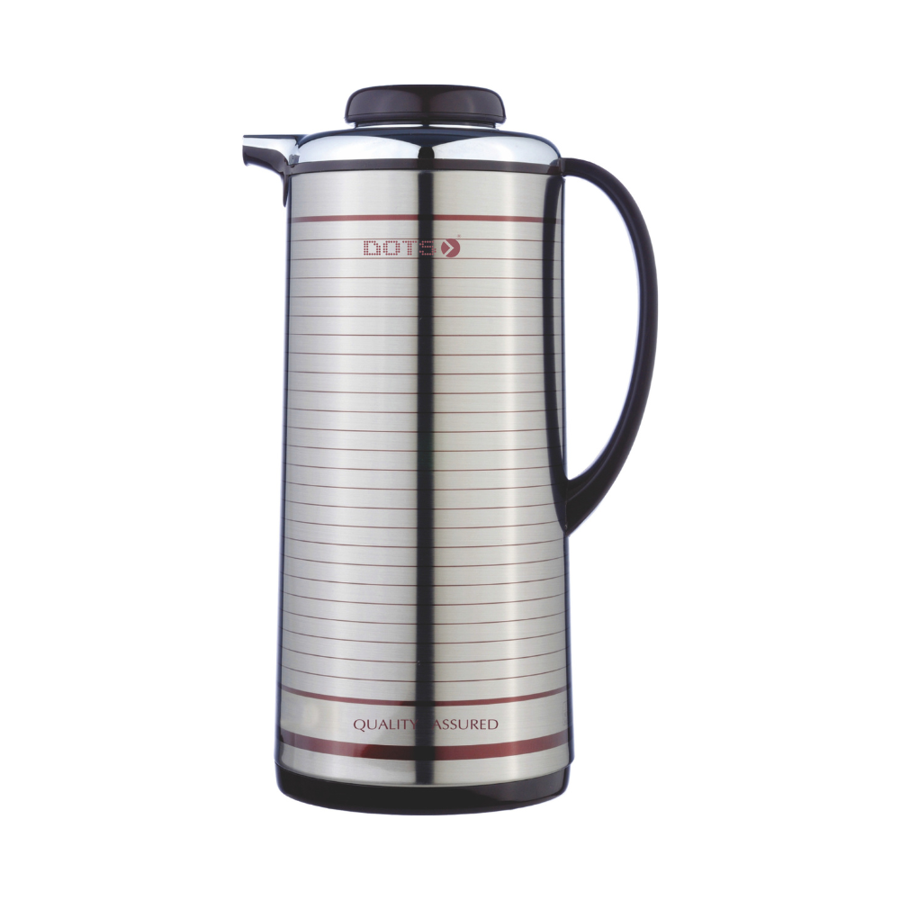 Dots Tea Thermos ,1.3 L, stainless steel,VFD-103S