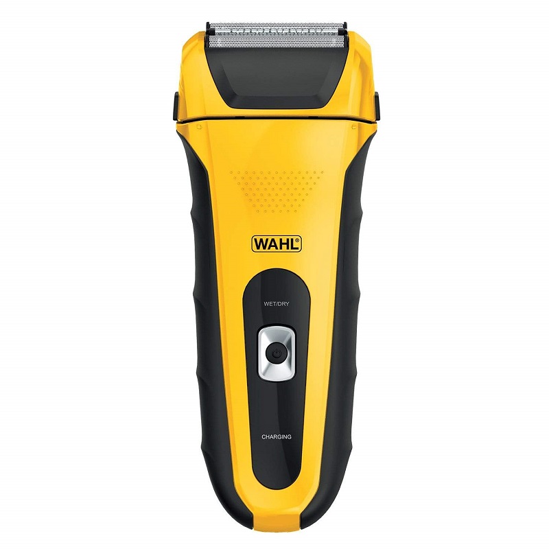 WAHL Rechargeable Cordless Shaver, 90 Minutes, Lithium-Ion Battery, LED Charging Indicator, Case, Charger, Cleaning Brush - 7061-127