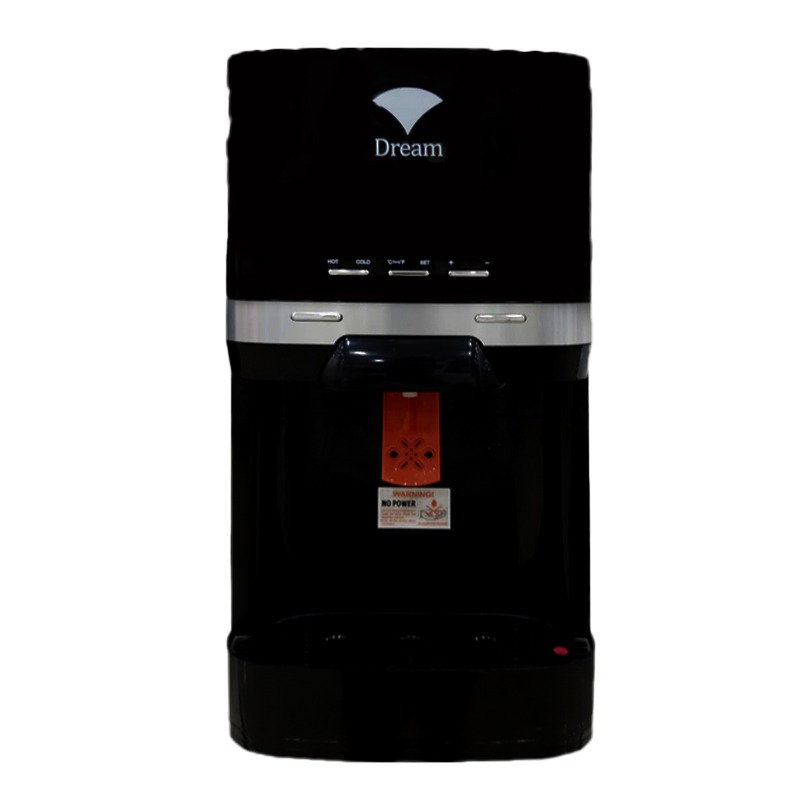Dream Water Dispenser, Hot & Cold, Table, Black - DN300C