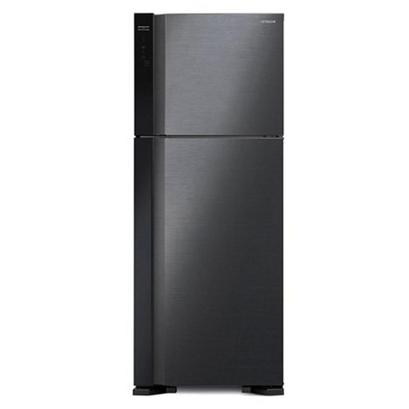 Hitachi refrigerator two doors, 15.9 feet, 450 L, thai Industry, Black - R-V600PS7K
