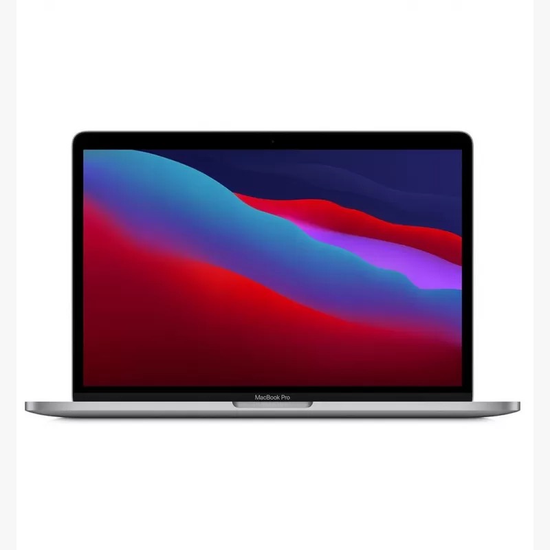 Apple MacBook Pro (Retina + Touch Bar) 2020 ,  M1 8-core CPU16-core Neural Engine, VGA 8core GPU, 8 GB RAM,256 GB SSD , Space Grey- MYD82AB/A