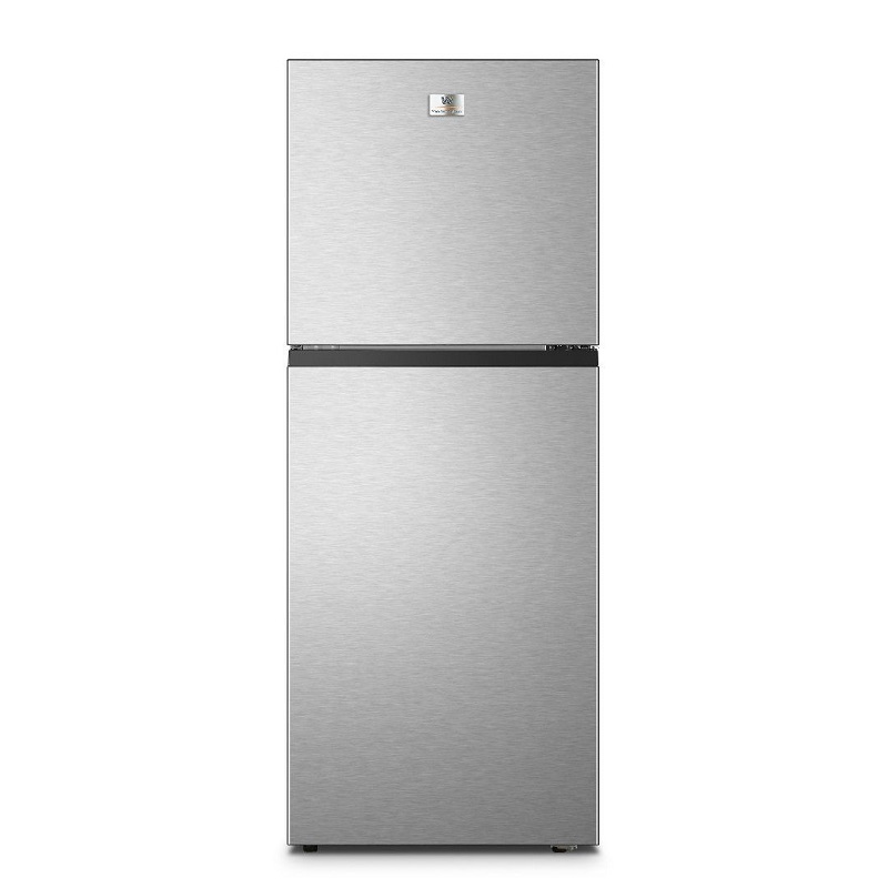 WHITE-WESTINGHOUSE Double Door Refrigerator 7.2 Feet, 203 Liter, Chinese Industry, Silver - WWMR9KS200