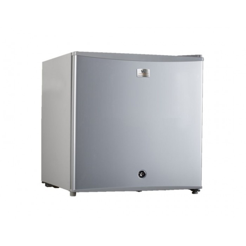 White Westinghouse Minibar Refrigerator, 42 L, 1.5 Cu.Ft, 1 Door, Silver - WWMR9KS46